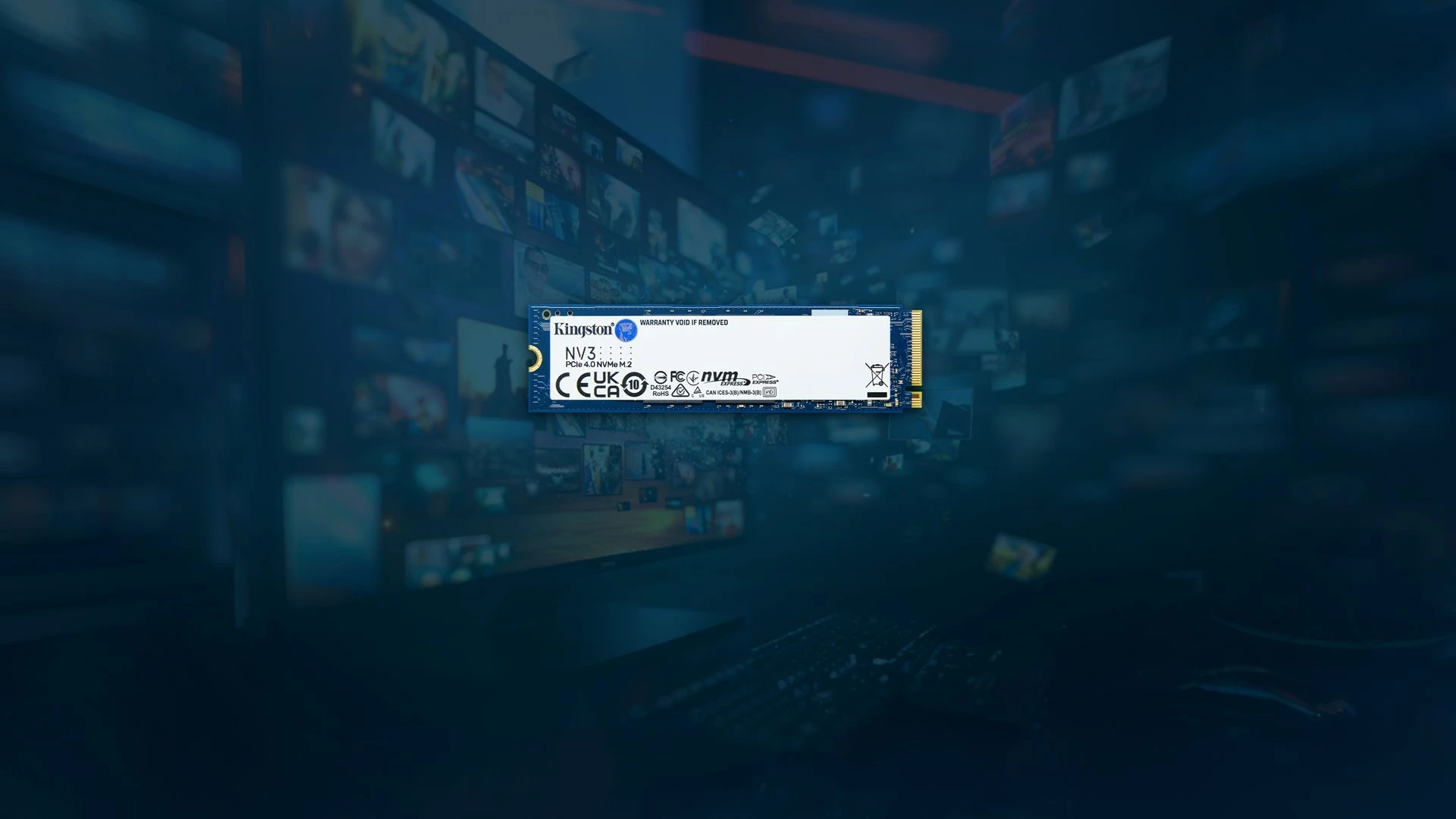 SSD Kingston NV3 M.2 2280, 4TB, PCIe 4.0