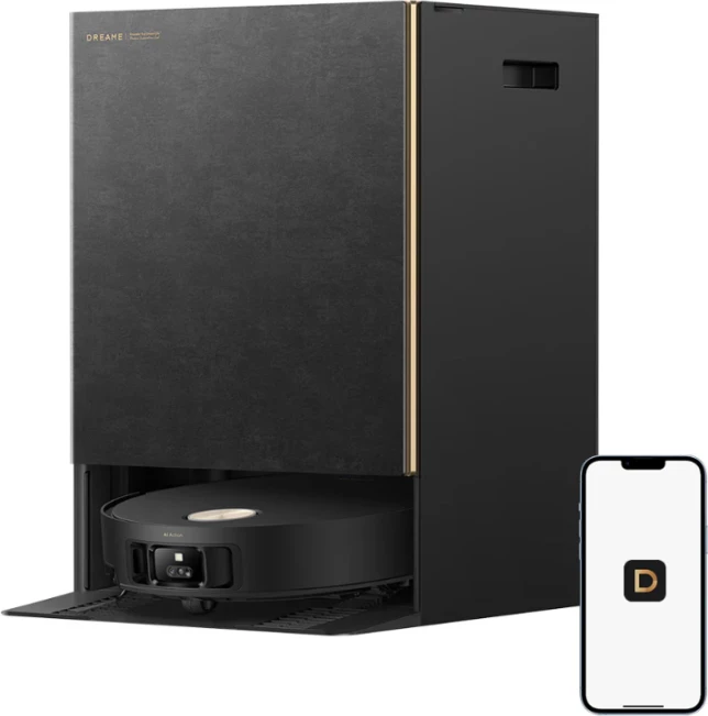 Fshesë robotike DREAME Matrix 10 Ultra, vacuum & mop, 30,000 Pa, Multi-Mop Switching Dock, e zezë