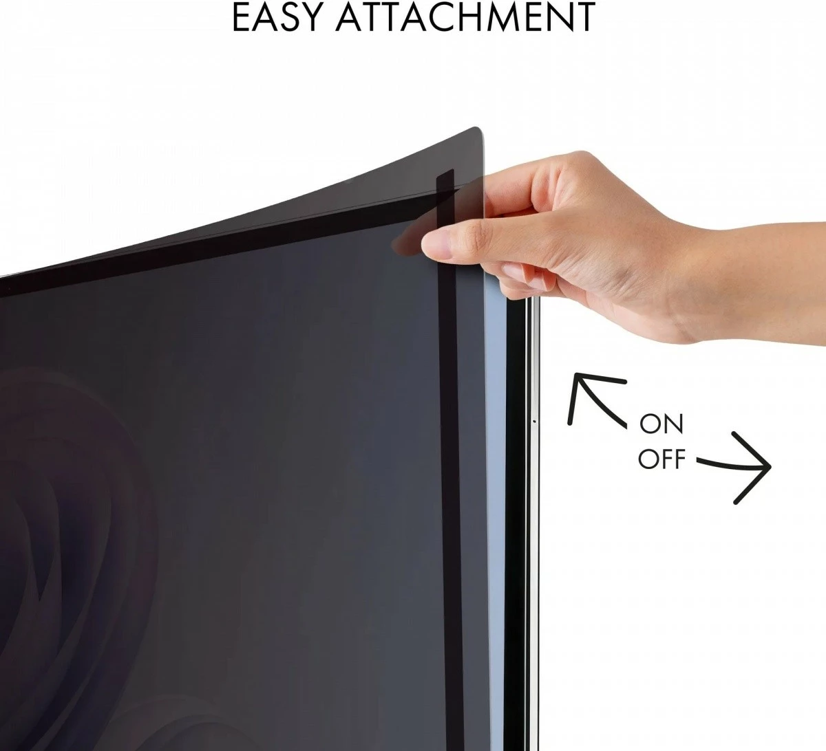 Filtër privatësie për ekran 31.5" DICOTA D50078-2SM, 2-Way, 16:9, i zi