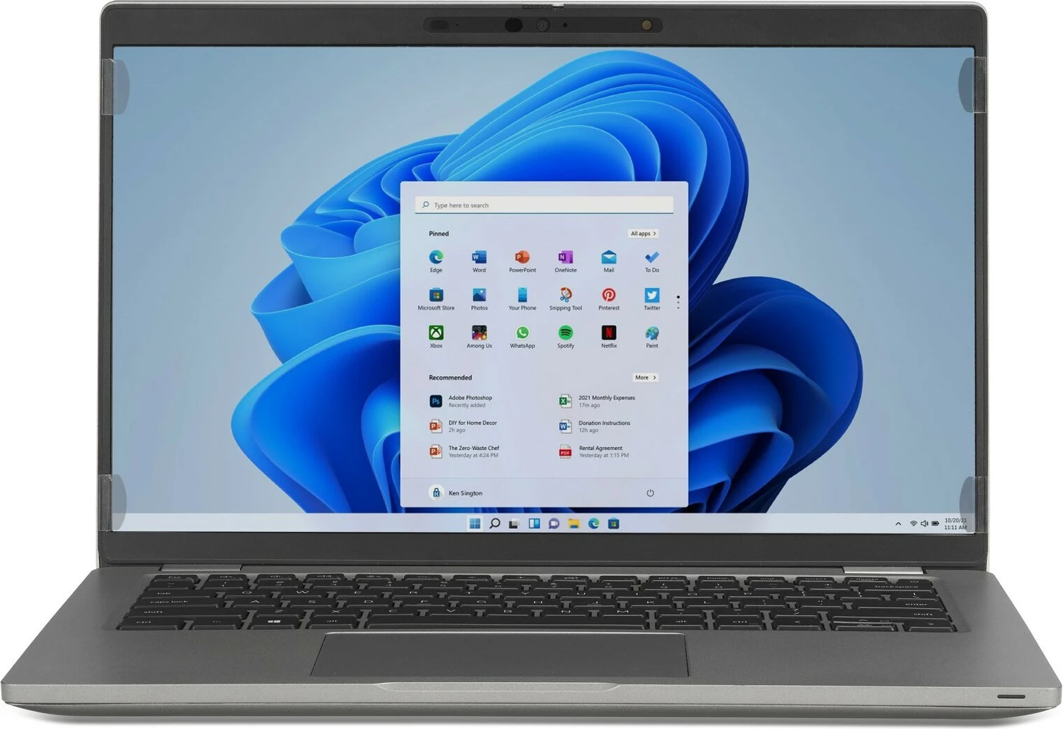 Filtër privatësie Kensington për laptop 14", 16:10, anti-glare, i zi