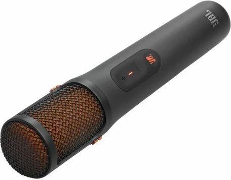 Mikrofon wireless JBL EasySing Mic, set 2 copë + USB-C AI dongle, zi/portokalli