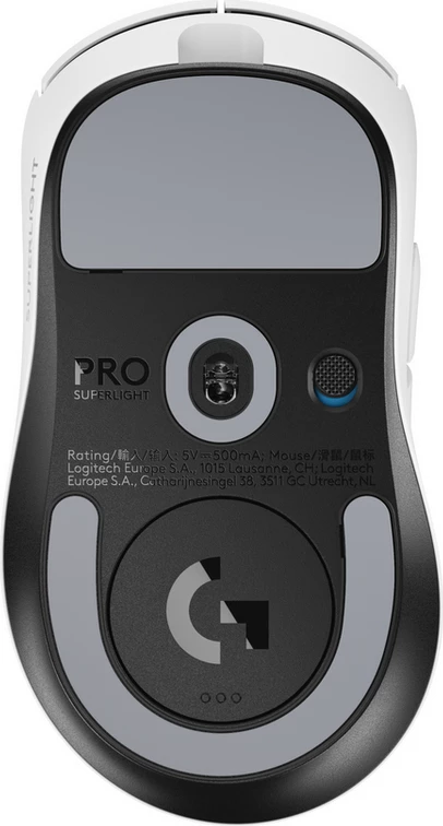 Maus, Logitech, G Pro X Superlight 2 910-007365, pa tel gaming, e bardhë