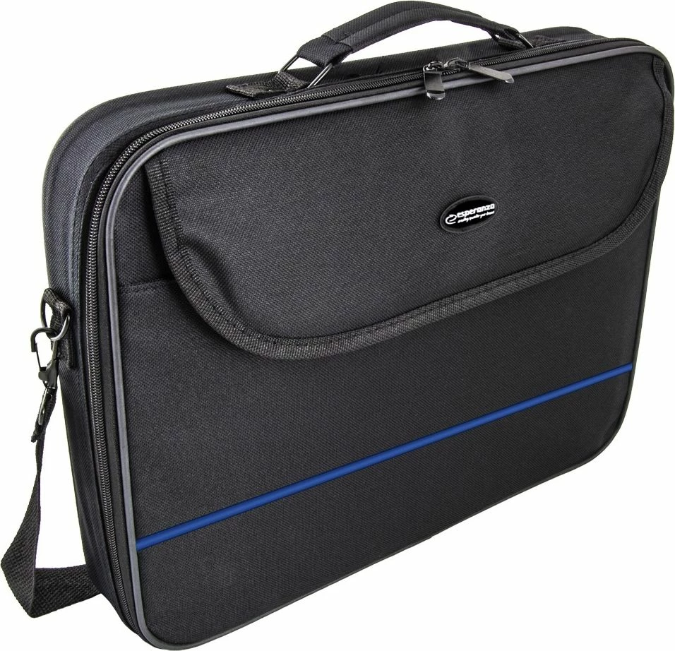 Torbë laptopi Esperanza ET101B 15.6", e zezë/kaltër