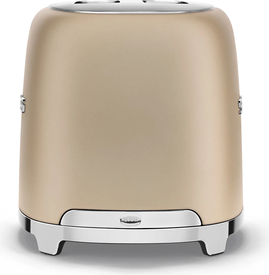 Toster Smeg TSF01CHMEU 2-folesh 950W, shampanjë