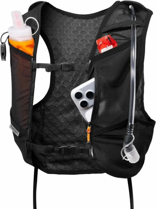 Jelet vrapimi Spigen A721 Dynamic Shield ML, e zezë, me shishe 500ml