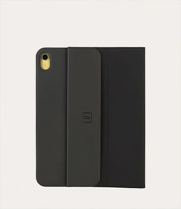 Mbështjellës folio Tucano UP për iPad 10.9" 10th/11th Gen, me stand & vend lapsi, i zi