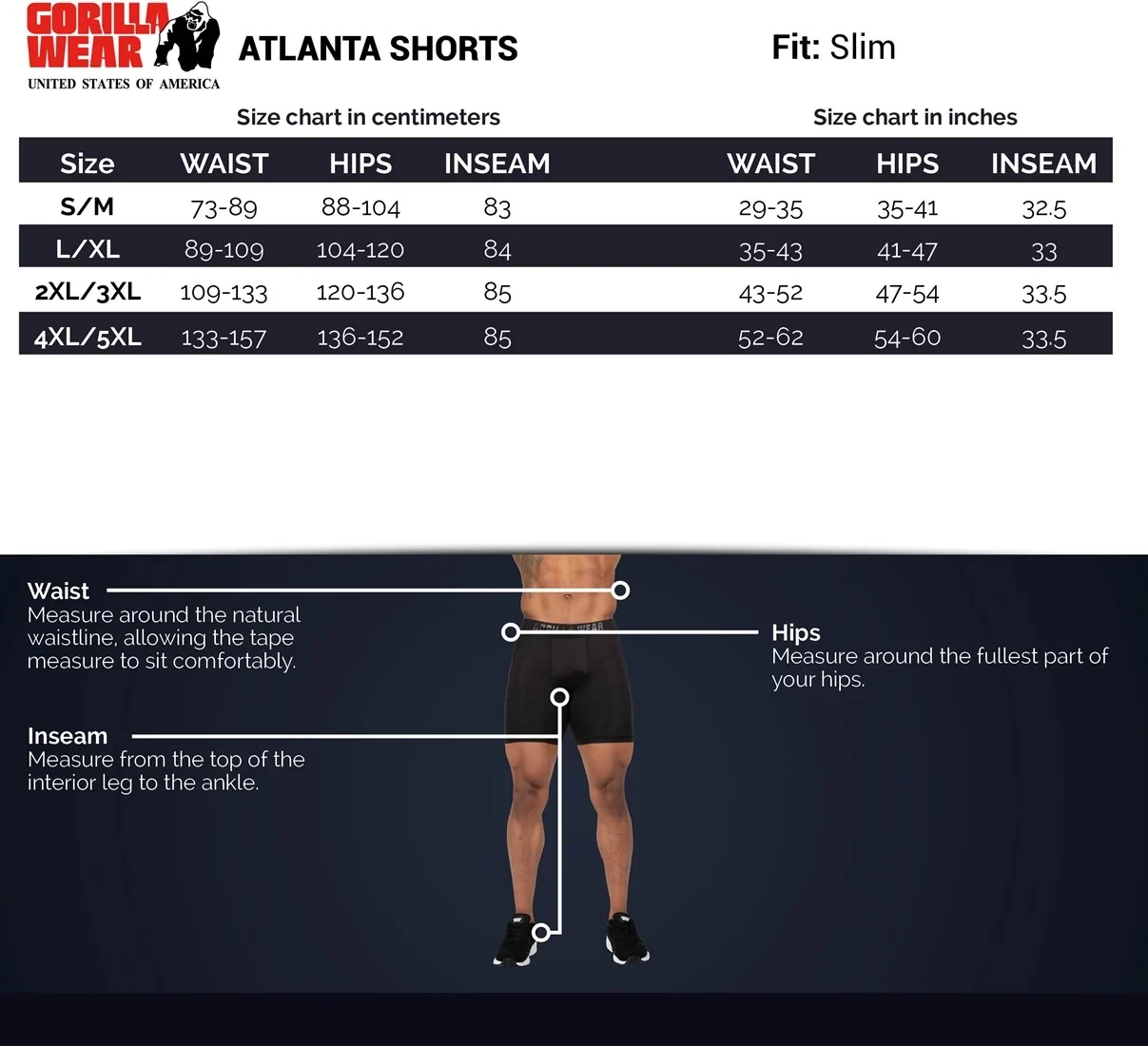 Atlanta Shorts - Black/Red [Madhësia: S/M]