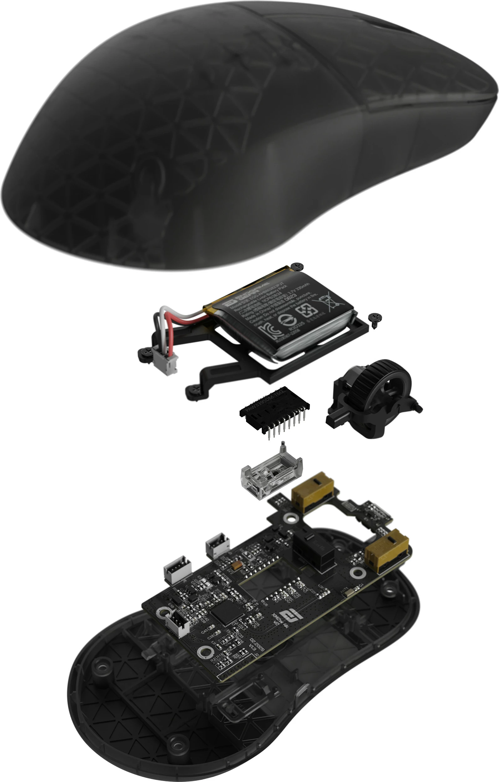 Maus gaming Endgame Gear XM2w 4k v2, Dark Frost