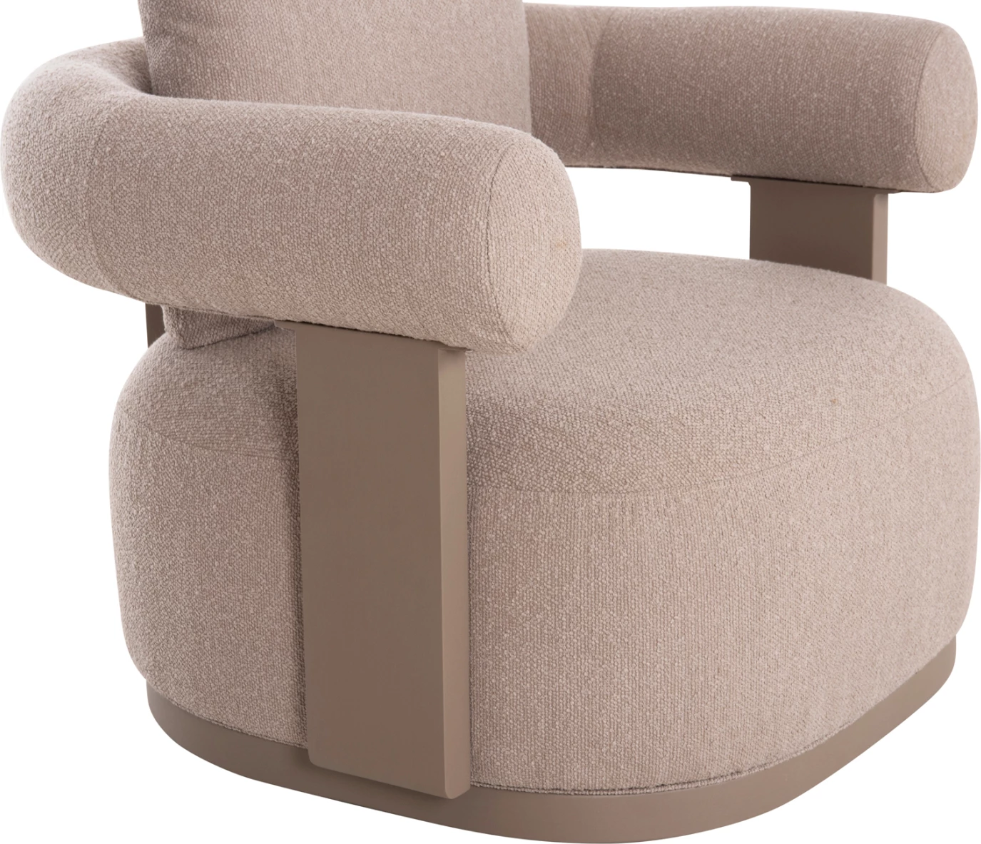 Karrige rrotulluese alumini DECCARD CD6461.02, bezhë, 98x92x69cm