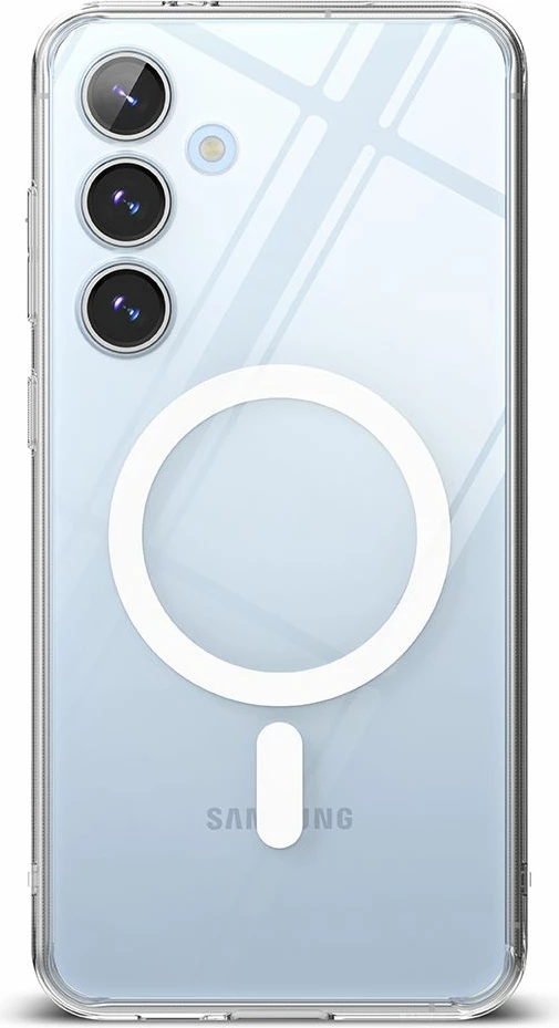 Mbështjellës Ringke Fusion MagSafe për Samsung Galaxy S24 FE, Transparent