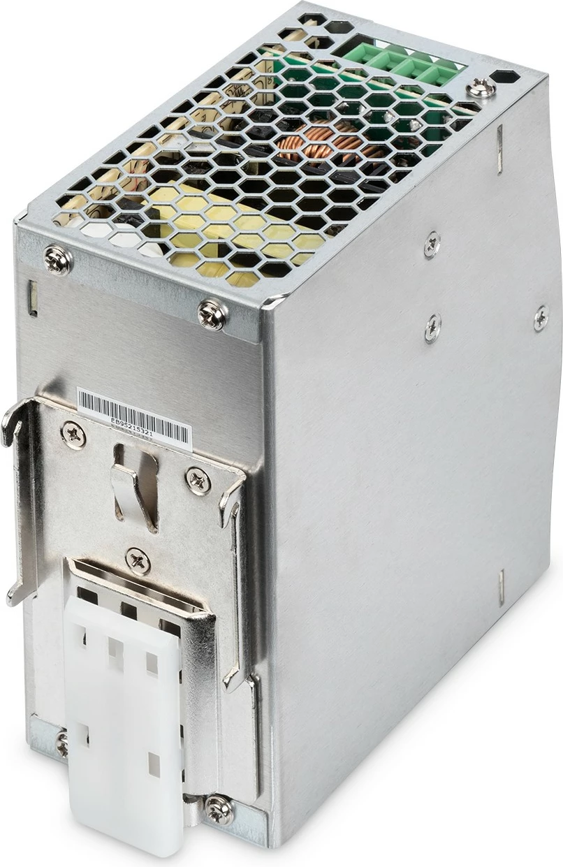 Furnizues industrial i rrymës Digitus, 48V DC, 240W, DIN rail, ngjyrë gjelbër/argjendtë