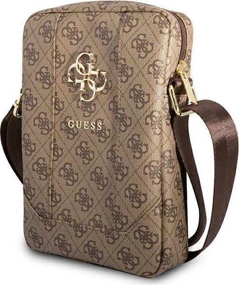 Çantë tabletë Guess GUTB10G4GFBR 10", lëkurë ekologjike, kafe