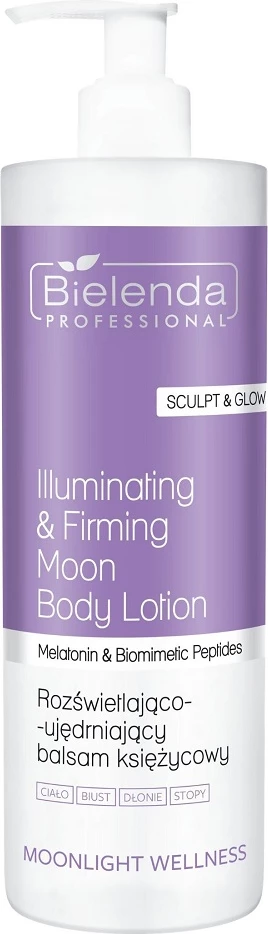 Balm për trup Bielenda Professional Moonlight Wellness Brightening and Firming Moon Balm për femra, 500ml