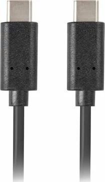 Kabl USB-C në USB-C Lanberg CA-CMCM-10CU-0010-BK 1 m USB 2.0 i zi