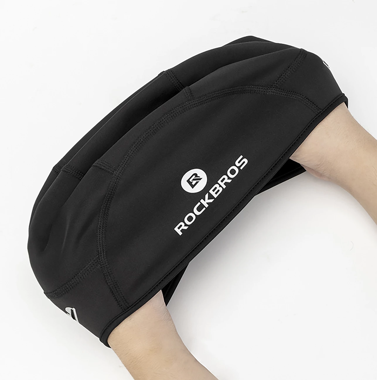 kapuç nën helmetë çiklizmi, Rockbros, Dala, termik me sipërfaqe kundër erës dhe vrima për syze, universale 53-61 cm, gri