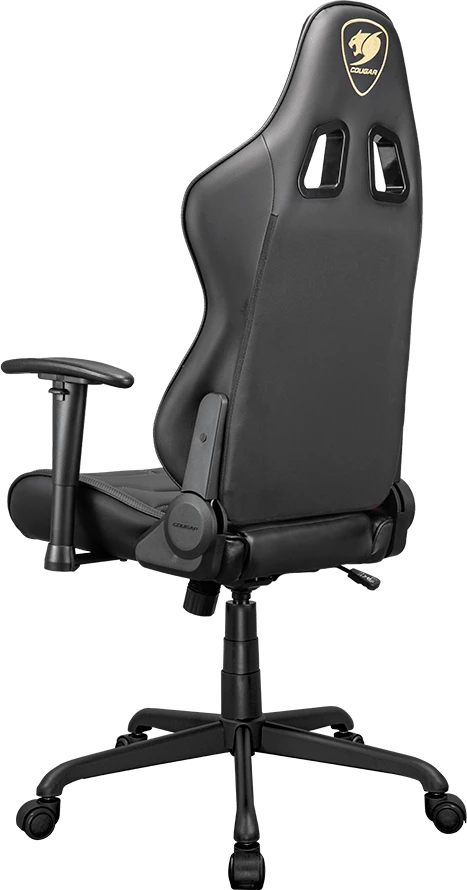 Karrige gaming COUGAR Armor Elite Royal, mbështetëse 2D, kënd 160°, max 120 kg, zezë/jeshile