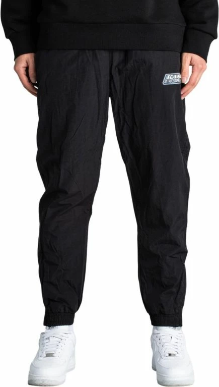Pantallona sportive meshkuj Karl Kani SPORT PATCH ESSENTIAL TRACKPANTS, të zeza