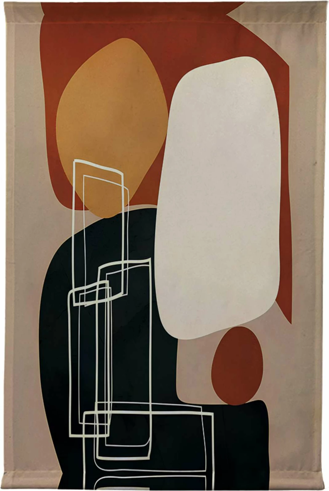 Pikturë dekorative poliestër, Wallity Polybaby, shumëngjyrëshe, 145x200cm