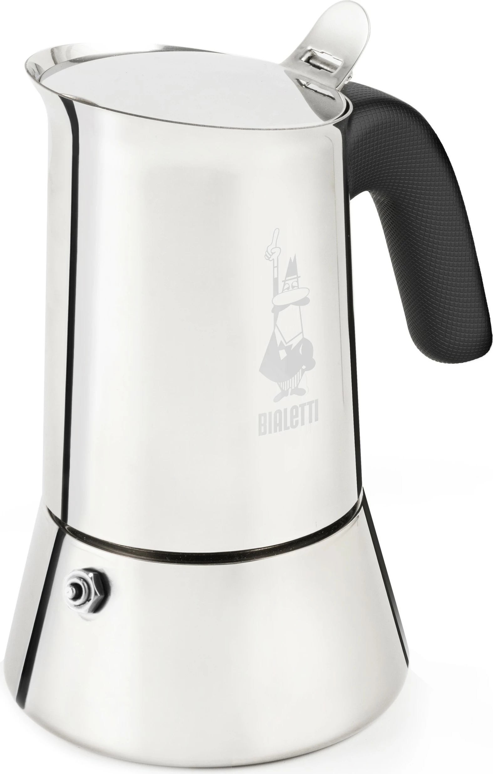 Moka pot Bialetti Venus 4 filxhanë, 0.2L, inox, e argjendtë