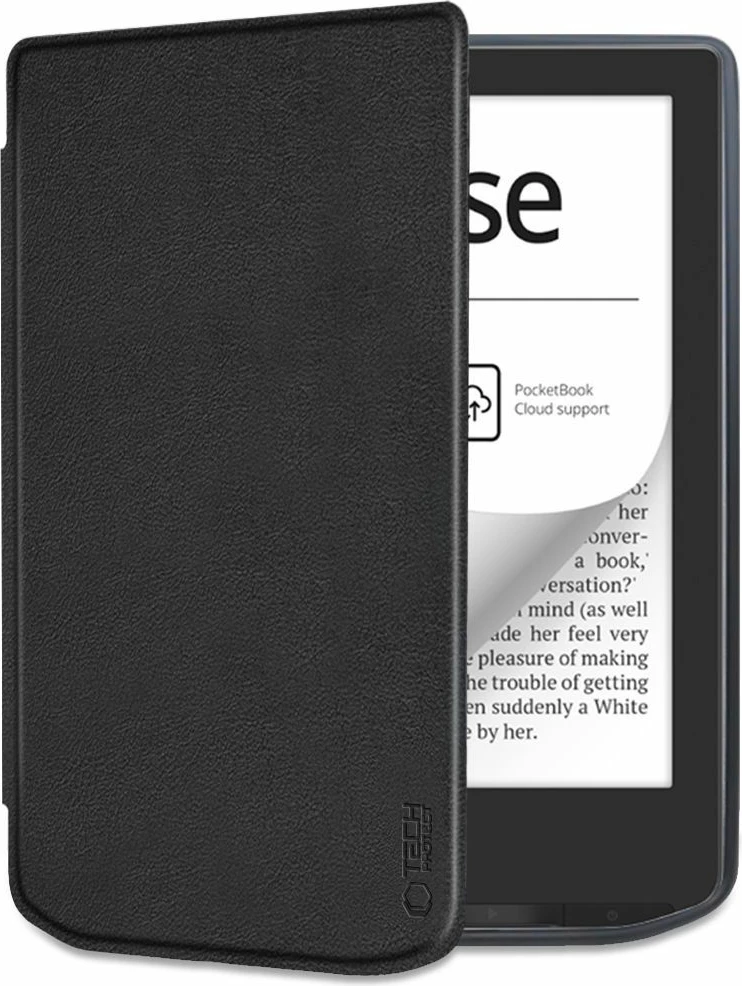 Mbështjellës Tech-Protect SmartCase për PocketBook Verse / Verse Pro, e zezë