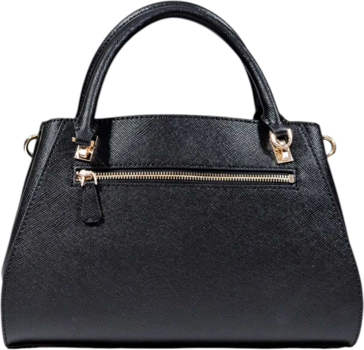 Çantë dore Guess Noelle II Luxury Satchel HWZG96 72070, e zezë