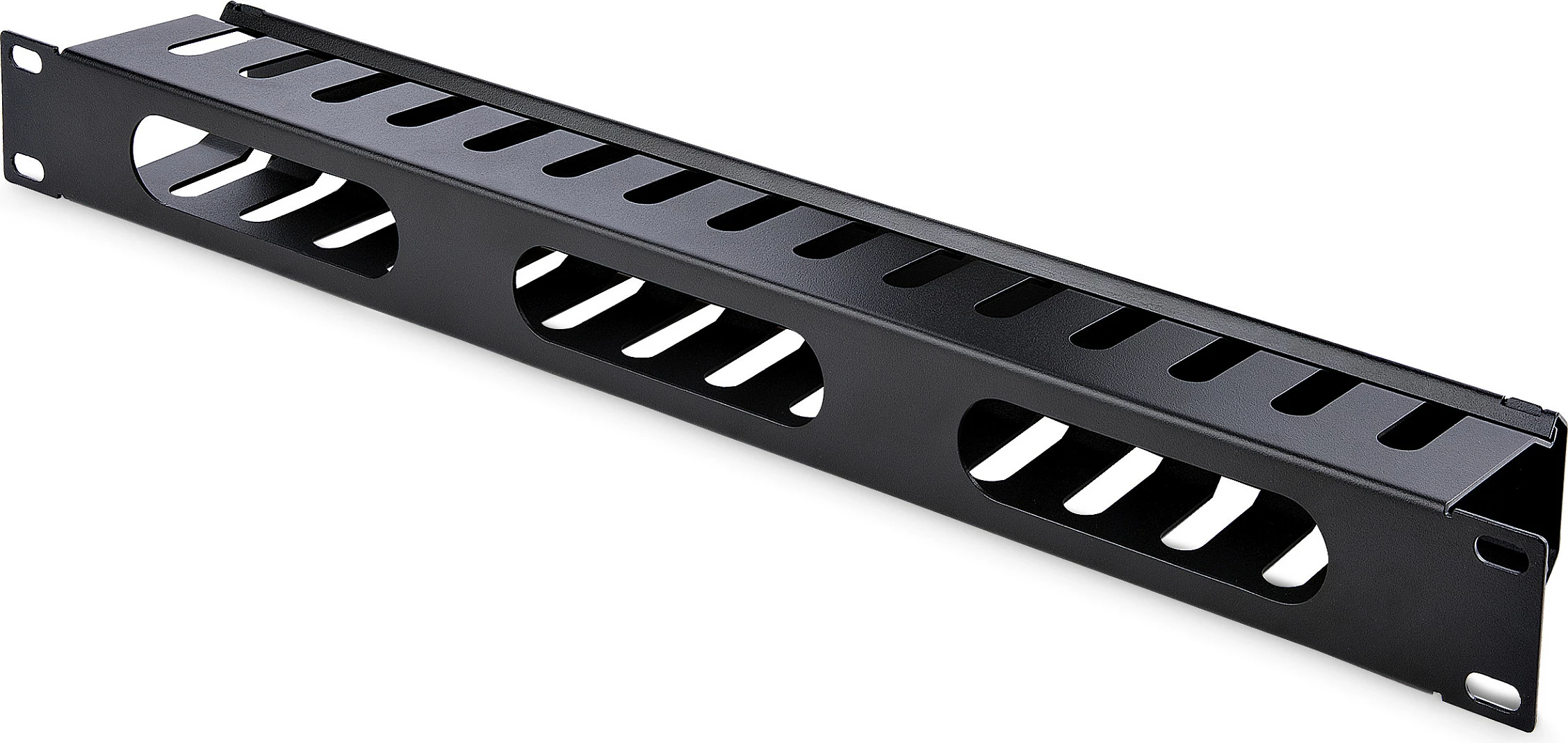 Panel menaxhimi kabllove StarTech 1U 19", me kapak, i zi
