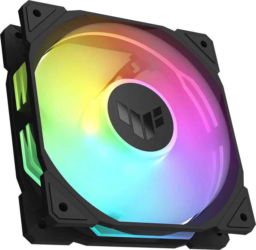 Ventilator kasë ASUS TUF Gaming TR120 ARGB 120mm (28mm), 2000 RPM, 77.4 CFM, 29 dB, 1 copë, i zi