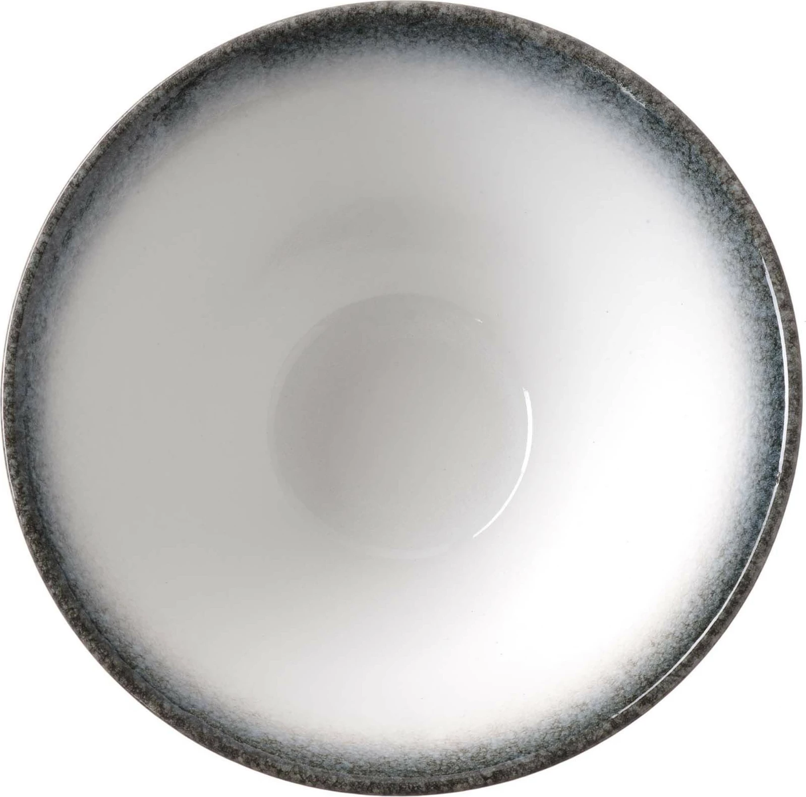 Tas konik Fine Dine Silk 1.5L 225x90mm gurëqeramikë, gri, set 2 copë