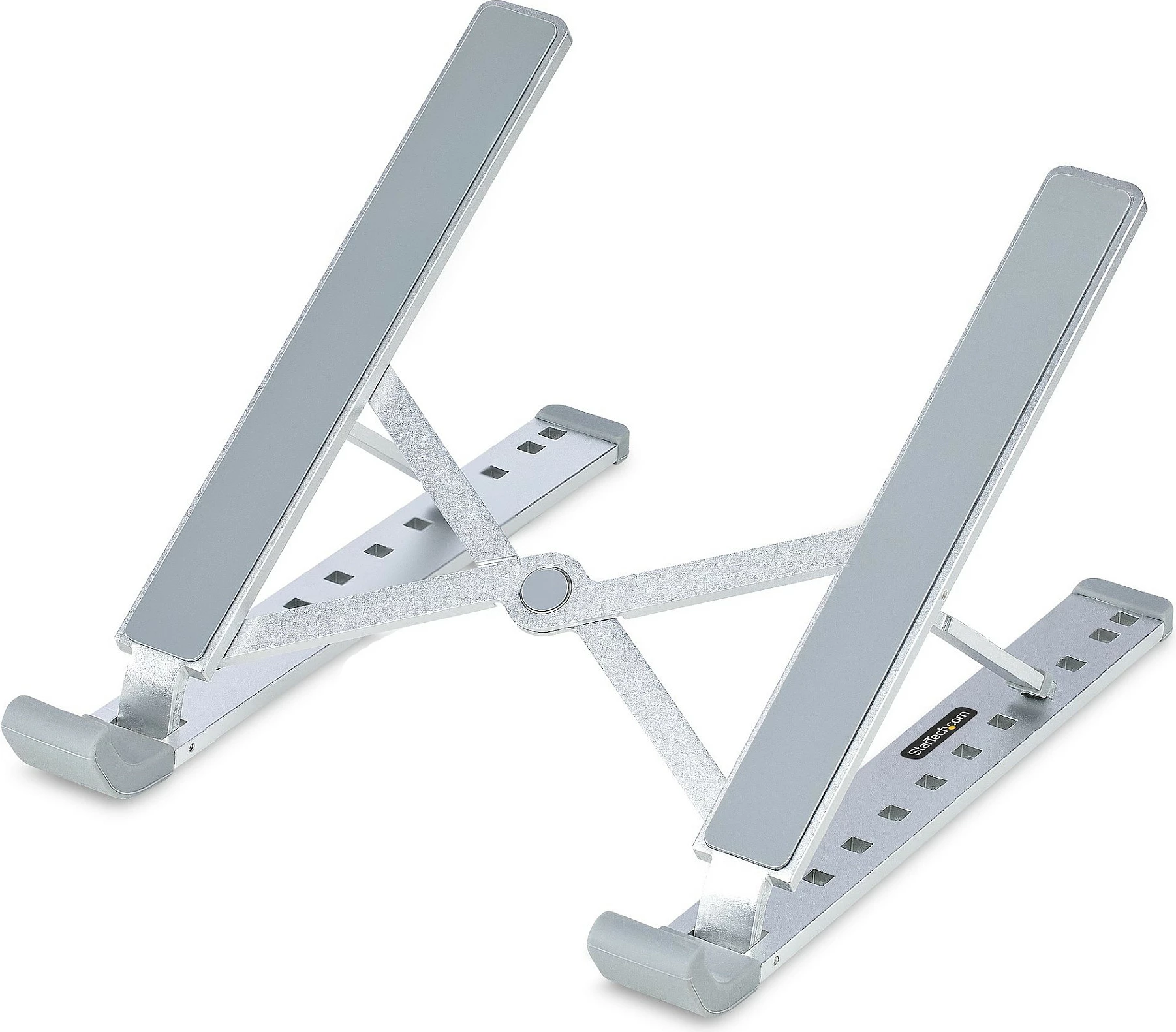 Mbajtëse laptopi StarTech Foldable Laptop Riser Stand, alumin, rregullim këndi 15-84°, deri 10 kg, Silver