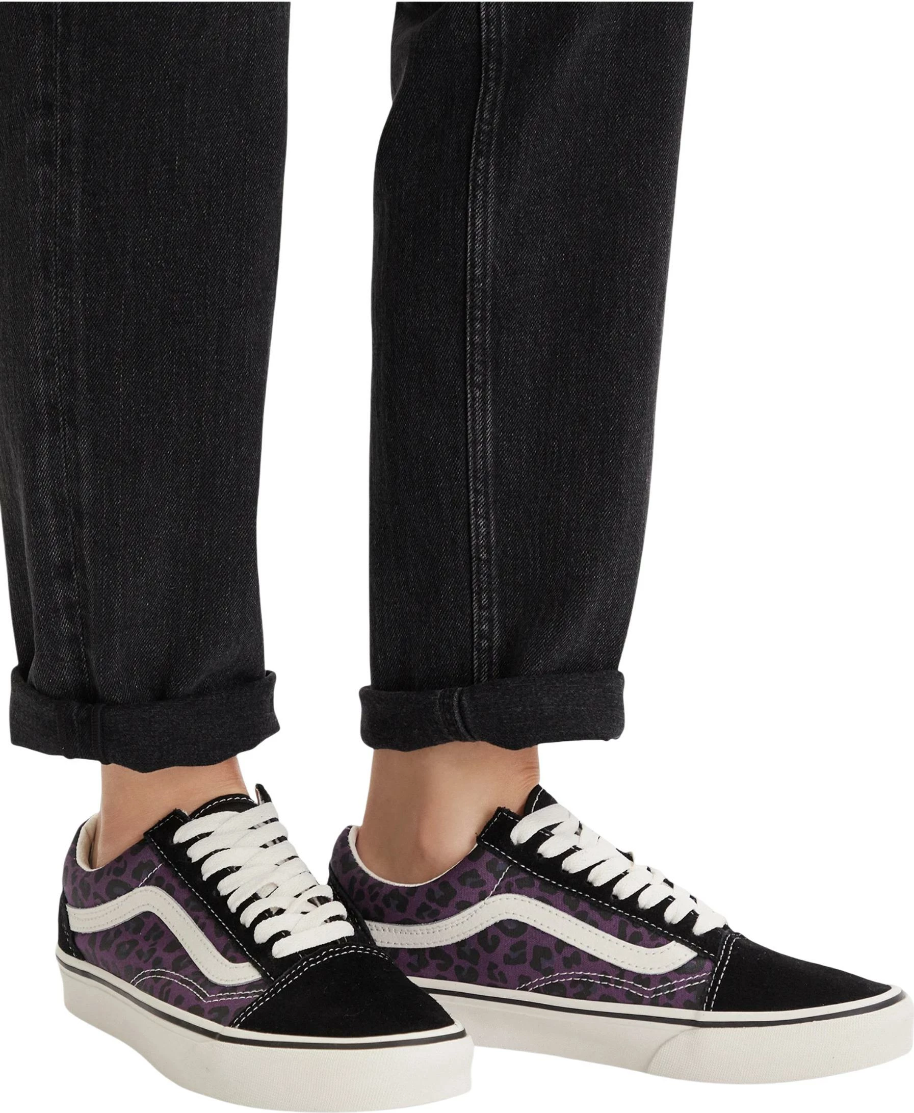 Atlete për meshkuj Vans Old Skool VN000D7Z6N01, të zeza-vjollcë [Madhësia: 38.5]
