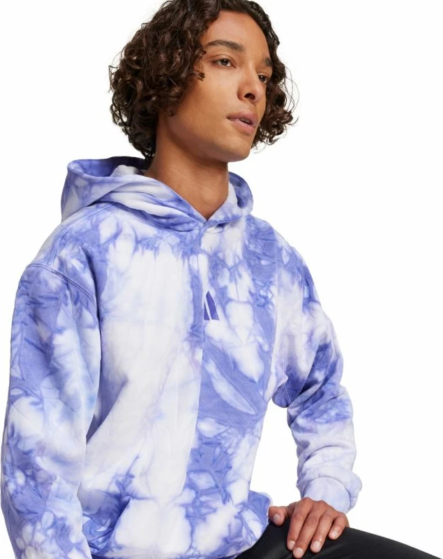 Duks për meshkuj adidas, i bardhë dhe vjollcë [Madhësia: M]