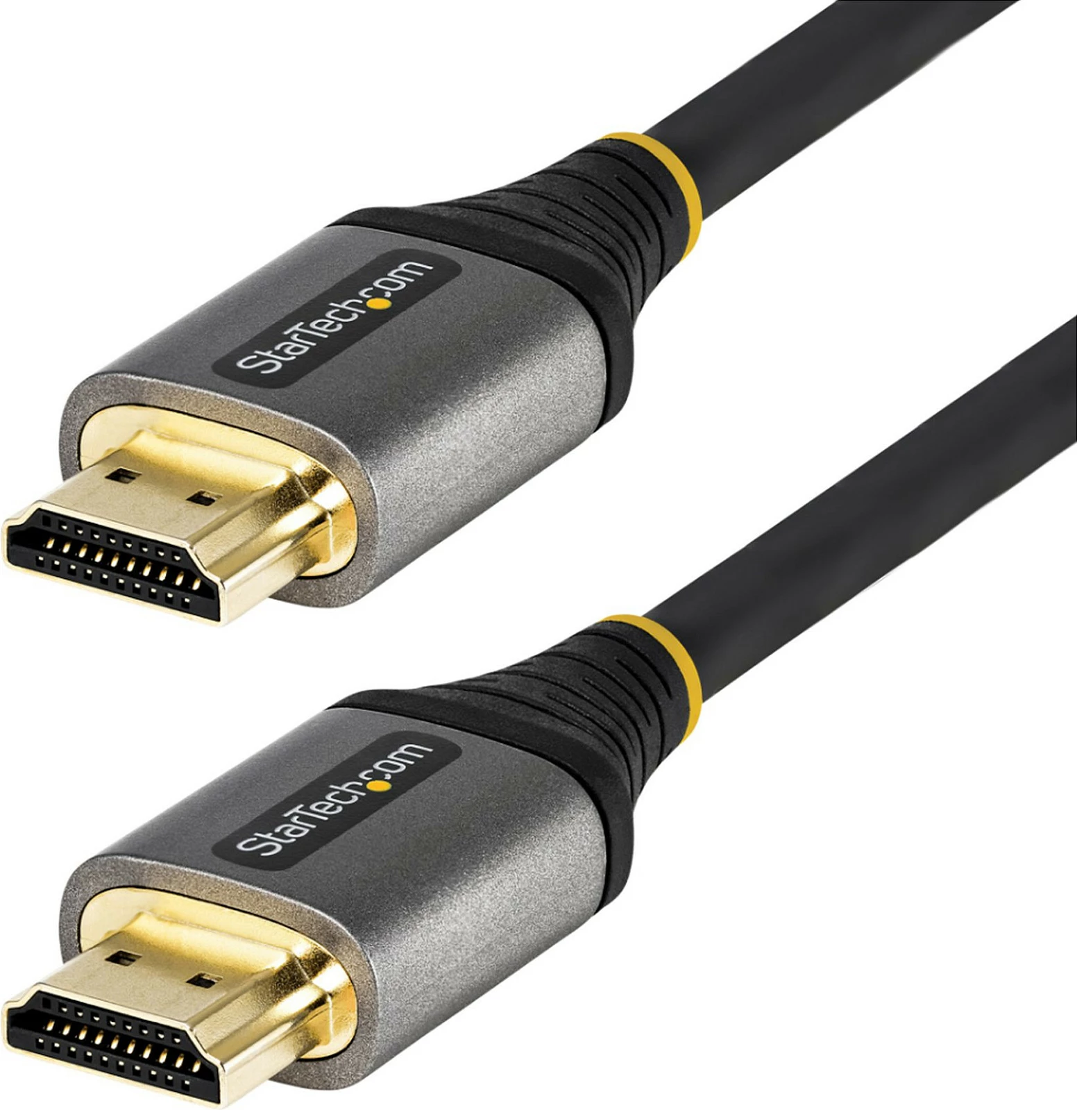 Kabllo HDMI StarTech 4m, HDMI 2.1, Ultra High Speed 48Gbps, 8K60/4K120, eARC, e zezë/gri