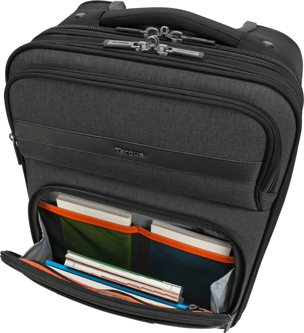 Çantë notebook Targus CitySmart me rrota, e zezë