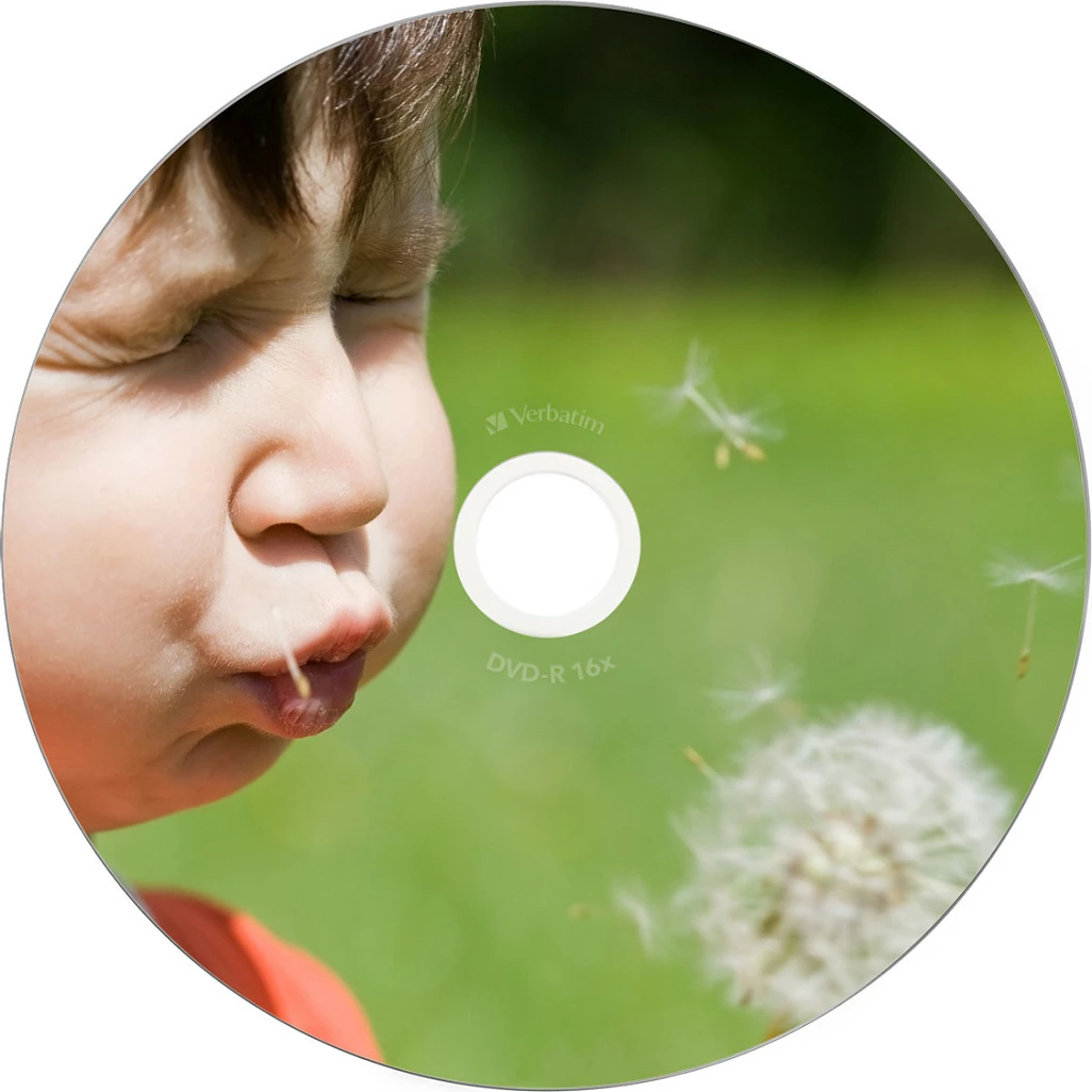 DVD-R Verbatim 43521, Printable, 4.7GB, 16x, 10 copë