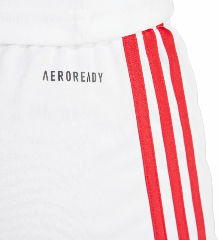 Shorce për femra adidas Squadra 25 JJ0020, të bardha e të kuqe