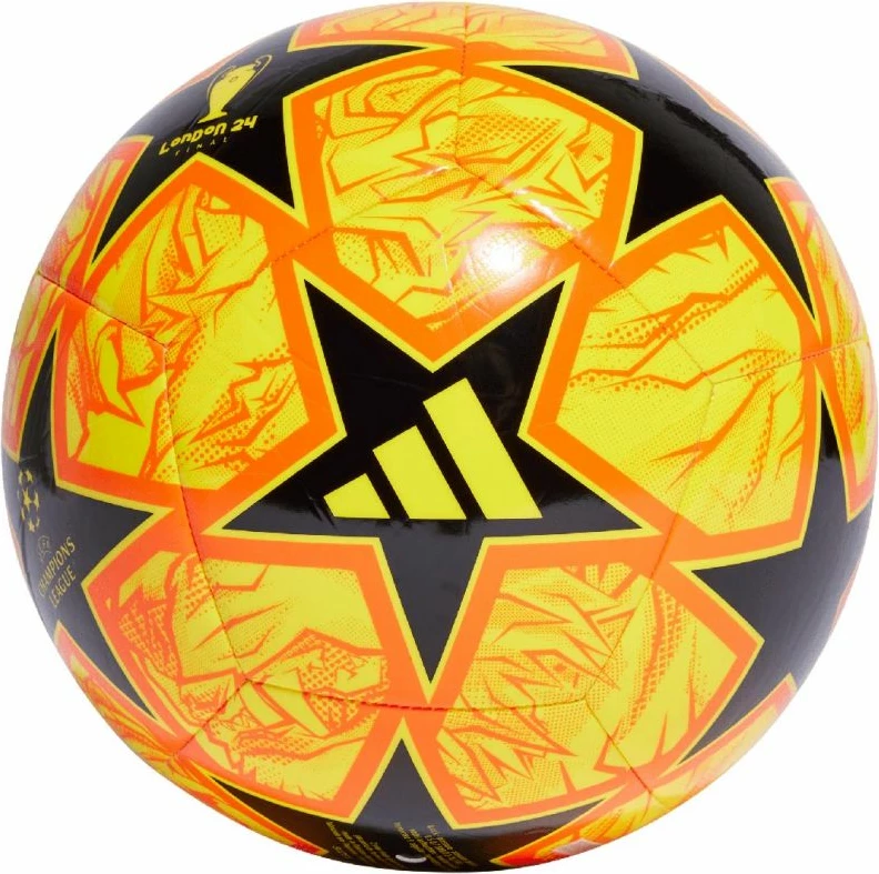 Topi për futboll adidas, i zi dhe i verdhë