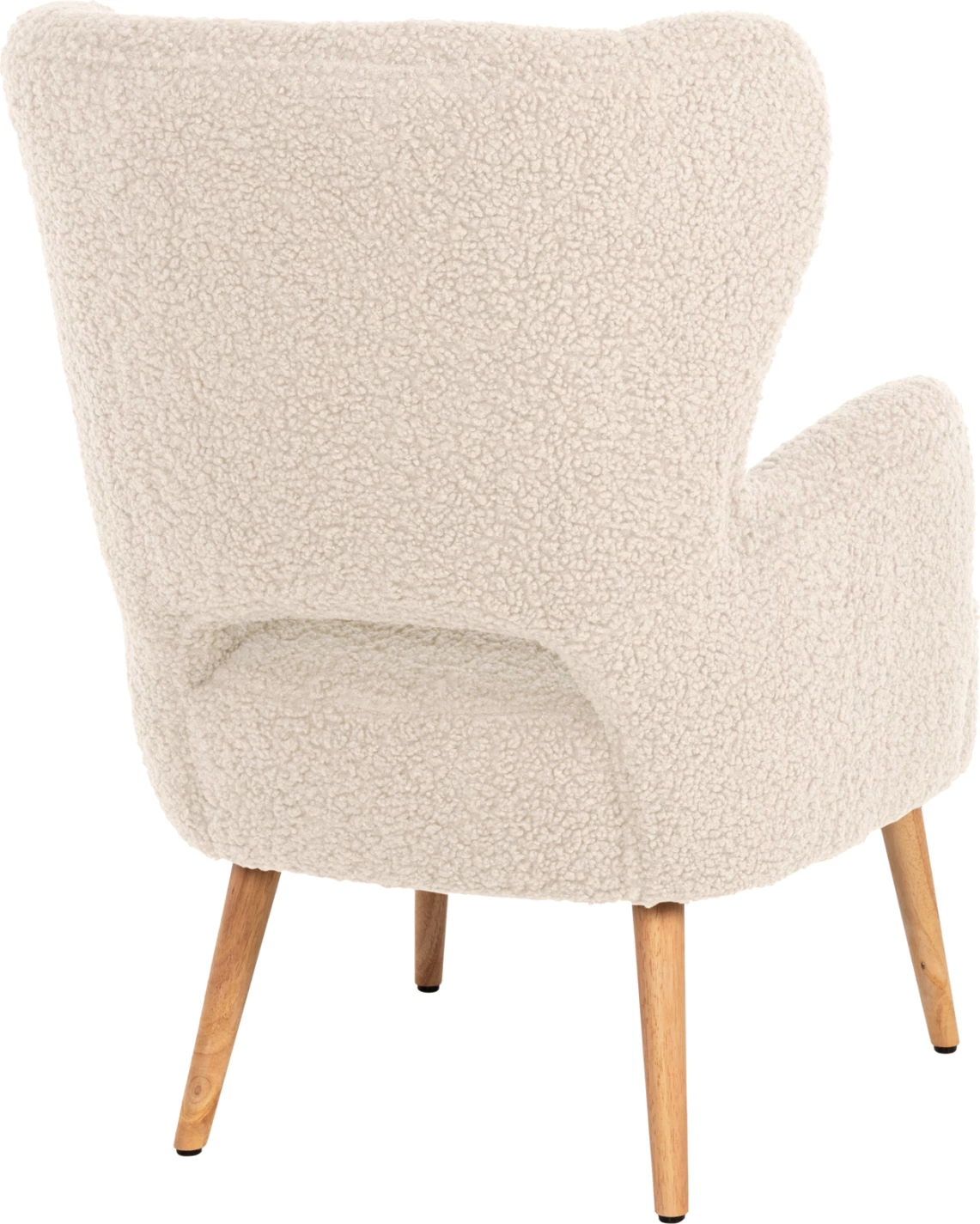 Fotelje MYLIE FH8394.23, pëlhurë boucle ecru, 66x75x93H cm