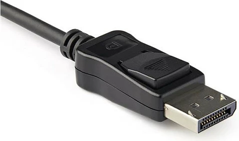 Adapter DisplayPort në HDMI StarTech DP2HD4K60H, 4K 60Hz HDR, 0.12m, i zi