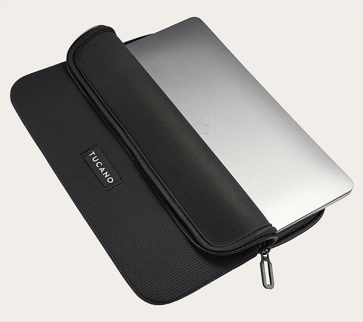 Çantë laptopi Tucano Colore Toploader, deri 18", e zezë