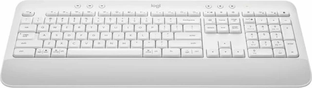 Tastierë wireless Logitech Signature K650 920-010977, Logi Bolt/Bluetooth, me mbështetëse dore, layout SLO, bardhë