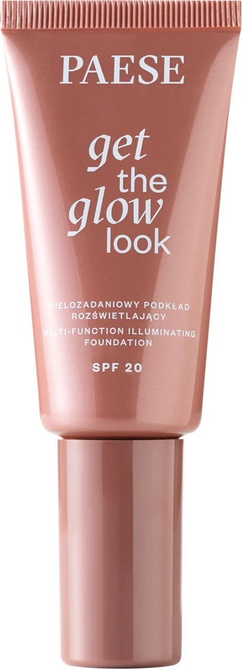 Fondatinë për femra Paese Get The Glow Look Multi-Tasking Illuminating Foundation 0N Neutral Beige 30ml