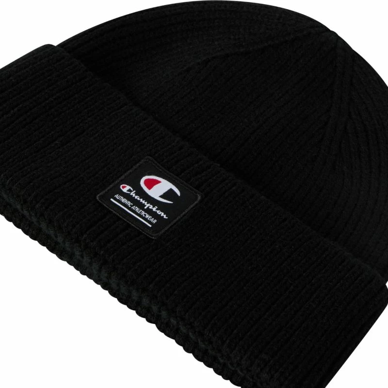 Kapelë beanie Champion unisex, e zezë