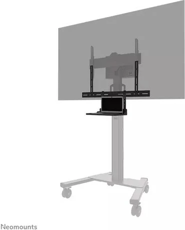 Raft laptopi, Neomounts AV45-500BL, kompatibil VESA 200x200–800x600, për ekrane 43–110", ngarkesë 2.5 kg, i rregullueshëm, zi