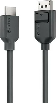 Kabllo DisplayPort në HDMI ALOGIC, 3 m, HDMI 1.4, e zezë