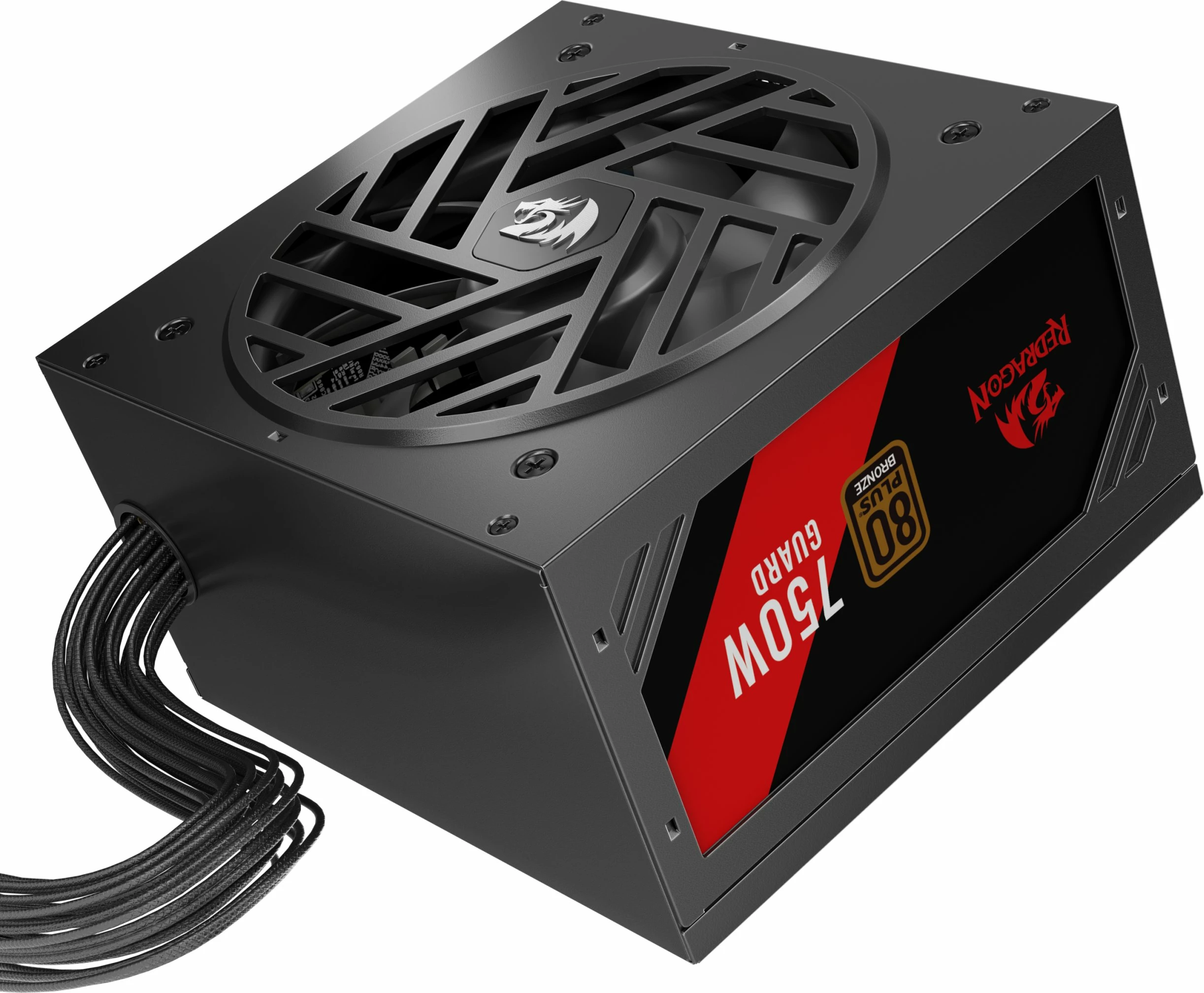 Furnizues rryme (PSU) Redragon Guard GC-GU03 750W 80 Plus Bronze ATX, zi/kuqe