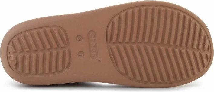 Flip-flopa platforme për femra Crocs Getaway, milk chocolate