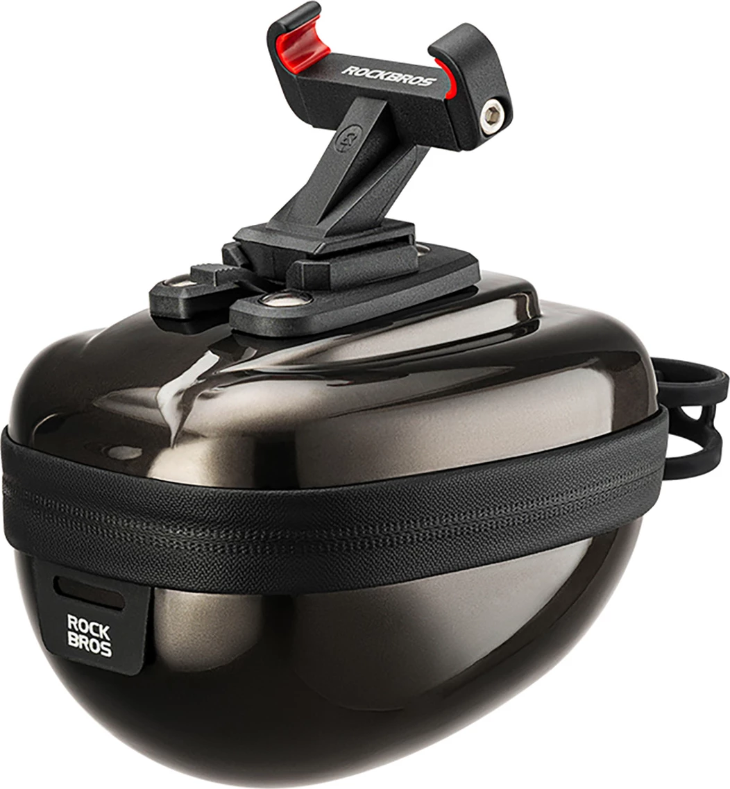 Çantë biçiklete Rockbros 3013007601, 0.4L, e zezë, hard shell