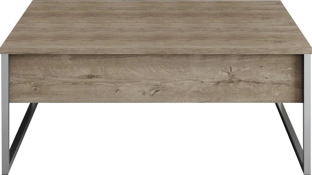 Tavolinë kafeje Hanah Home, Luxe, ngjyrë arre, argjend