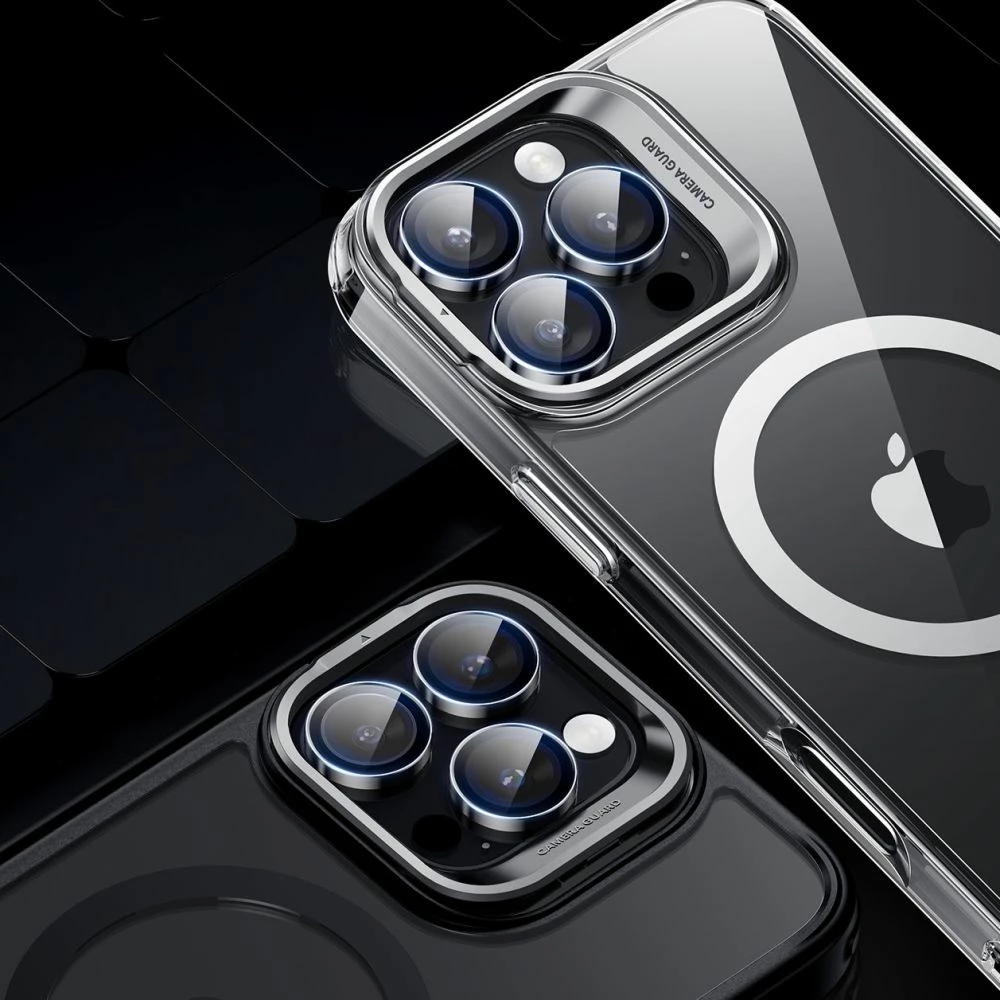 Mbrojtës xhami për kamerë ESR Armorite për iPhone 16 Pro / 16 Pro Max, Zi