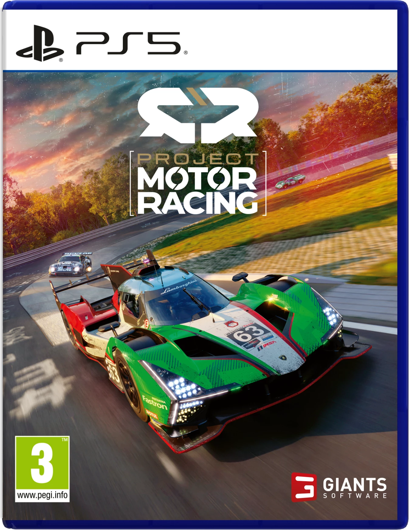 Lojë PS5 GIANTS Software Project Motor Racing, PEGI 3, edicion fizik me GTE Decade Pack